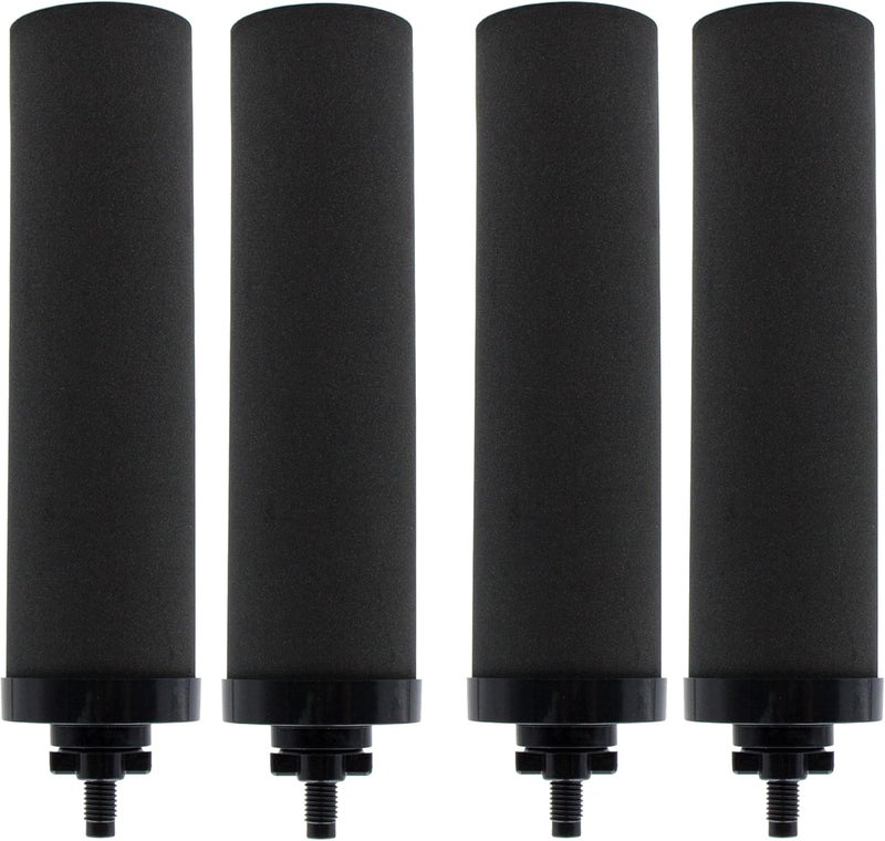 Renami 1 Micron Water Filter Replacement for Berkey® BB9-2® Black Purification Elements, Compatible with Berkey® Gravity Filter System, Pack of 4 - Image 1
